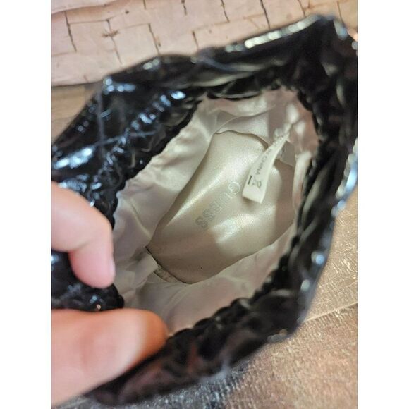 Mini guess black pull string bag heart accessory - Picture 5 of 6